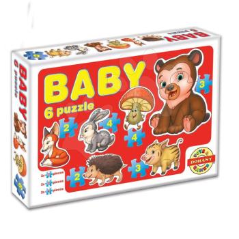 Dohány puzzle Baby erdei állatok 635-3 kép