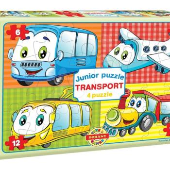 Dohány puzzle Junior Transport 4 Közlekedési eszközök 502-3 kép