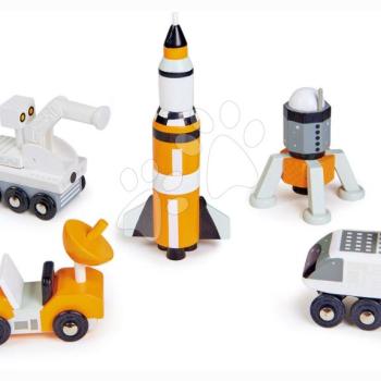 Drevené vesmírne vozidlá Space Voyager Set Tender Leaf Toys 5 druhov od 3 rokov TL8661 kép