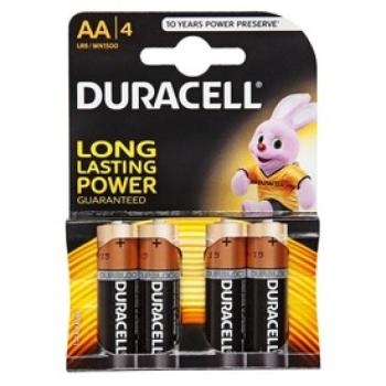 Duracell AA ceruzaelem 4 darabos készlet kép