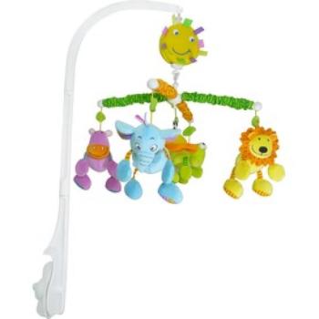 Dzsungelbarátok kiságyra szerelhető zenélő forgó kép