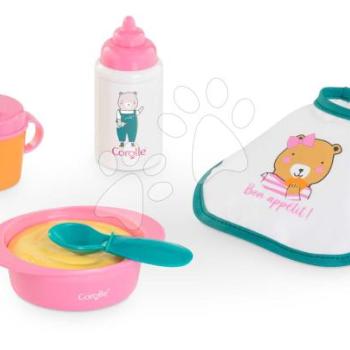 Ebédkészklet játékbabának Small Mealtime Set Corolle 30 cm babának 5 kiegészítővel 18 hó-tól kép