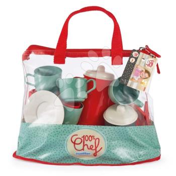 Ebédkészlet táskában 100% Chef Écoiffier 35 kiegészítő kávéfőzővel 18 hó-tól kép