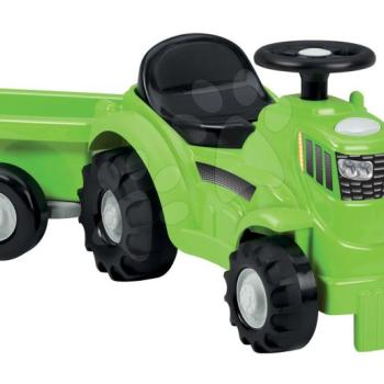 Écoiffier bébitaxi traktor utánfutóval zöld 359 kép