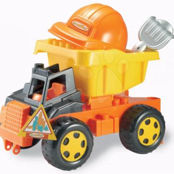 Écoiffier munkás autó homokozóba 770 sárga-narancssárga kép