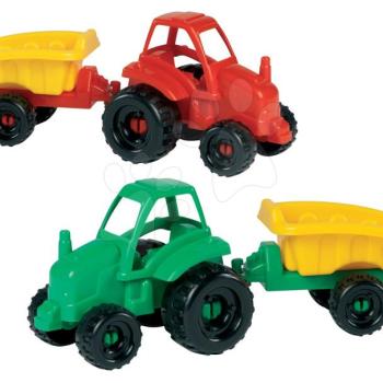 Écoiffier traktor pótkocsival gyerekeknek 15324 piros vagy zöld  kép