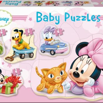 Educa bébi gyermek puzzle Baby Minnie 15612 színes kép