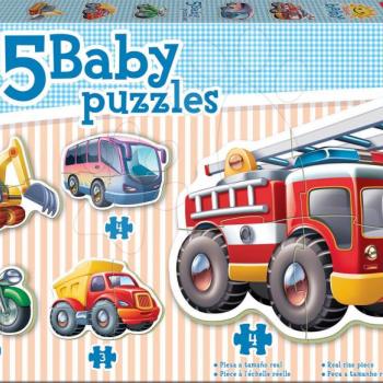 Educa bébi gyermek puzzle Közlekedési eszközök 14866 kép