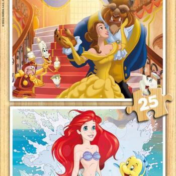 Educa gyerek fa puzzle Disney Hercegnők 17164 kép