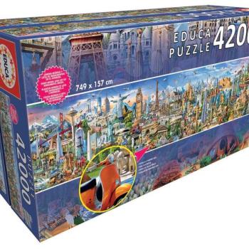 Educa puzzle Around the world 42000 darabos 17570 kép