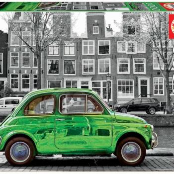 Educa puzzle Black&White Car in Amsterdam Educa 1000 darabos és fix ragasztó 18000 kép