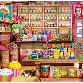 Educa puzzle Genuine Candy Shop 1000 részes 17104 kép