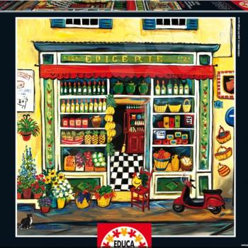 Educa Puzzle Grocery Shop, Suzanne Etienne 1000 db 15316 színes kép