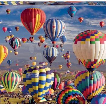 Educa puzzle Hot Air Balloons 1500 darabos és fix ragasztó 17977 kép