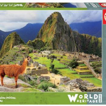 Educa puzzle Machu Picchu 1000 darabos és fix ragasztó 17999 kép