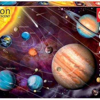 Educa puzzle Neon Solar System 1000 db 14461 színes kép