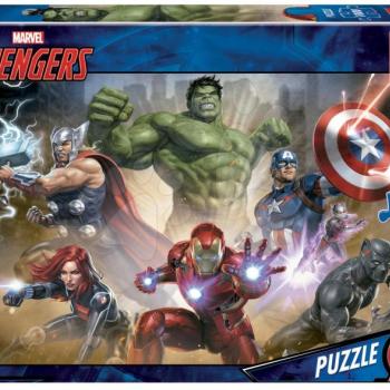 Educa puzzle The Avengers 1000 darabos és fix ragasztó 17694 kép