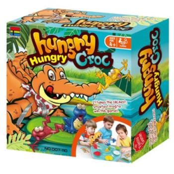 Éhes krokodil társasjáték kép