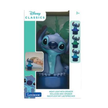 Éjszakai fényt adó Stitch figura   hangszoró kép