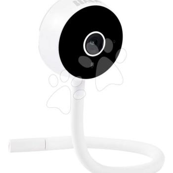 Elektronikus bébiőr Video Baby Monitor Zen Connect White Beaba mobilhoz csatlakoztatható (Android és iOS) 1080p FULL HD felbontás infravörös éjjellátóval kép