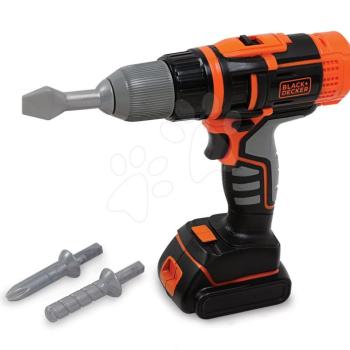 Elektronikus fúrógép Black&Decker Smoby három fúrófejjel, hanggal és fénnyel kép