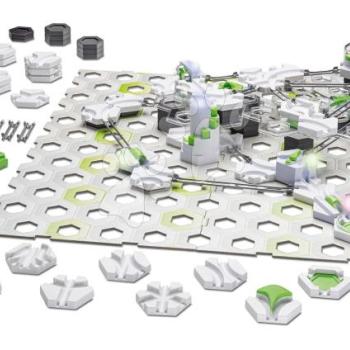 Elektronikus golyópálya XXL Kezdőszett Starter Set Power GraviTrax 142 részes automatikus lifttel és távirányítóval 8 évtől kép