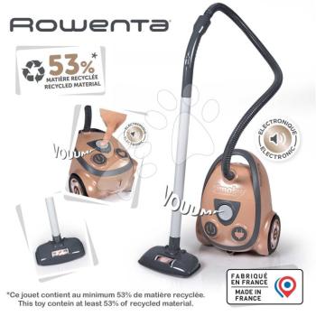 Elektronikus porszívó Rowenta Vacuum Cleaner Smoby valósághű hanggal kép