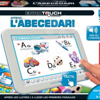 Elektronikus táblagép ABC L'Alphabet Educa 3-6 éves korosztálynak spanyol nyelvű kép