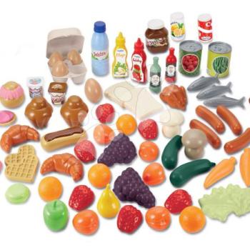 Élelmiszer szett dobozban konyhácskába 100% Chef Écoiffier 75 kiegészítő 18 hó-tól kép