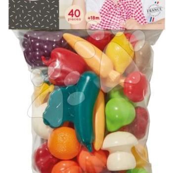 Élelmiszerek gyümölcsök és zöldségek 100% Chef Écoiffier 40 darab 18 hó-tól kép