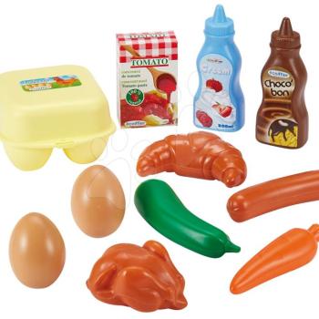 Élelmiszerek hálóban Food Net Écoiffier csibével és tojásokkal 11 drb 18 hó-tól kép