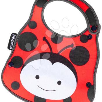 Előke és cumisüvegtartó Katica Baby Bib & Bottle Holder toTs-smarTrike piros 0 hó-tól kép