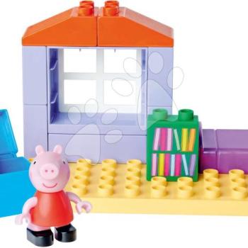 Építőjáték Peppa Pig Basic Set PlayBig Bloxx BIG hálószoba figurával 1,5-5 évesnek kép