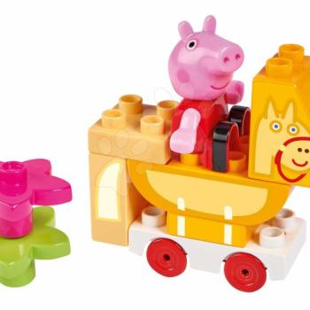 Épitőjáték Peppa Pig Starter Sets PlayBIG Bloxx figurával a lovacskán 1,5-5 évesnek kép