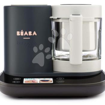 Ételpároló és turmixgép Beaba Babycook® Smart Charcoal Grey fekete-fehér kép