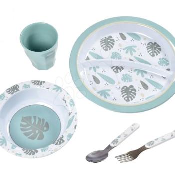 Étkészlet gyerekeknek Beaba Jungle Gift Meal set ajándékcsomagolásban zöld 4 hó-tól kép