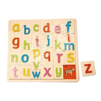 Fa ábécé ábrákkal Alphabet Pictures Tender Leaf Toys 27 részes 18 hó-tól kép