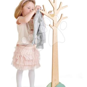 Fa állófogas ágakkal Forest Coat Stand Tender Leaf Toys madárka fészekben motívummal kép