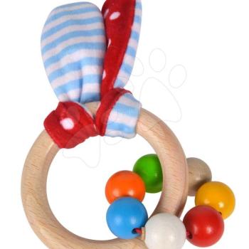 Fa csörgő Toy with Ears Baby Eichhorn fülekkel és golyókkal 3 hó-tól kép