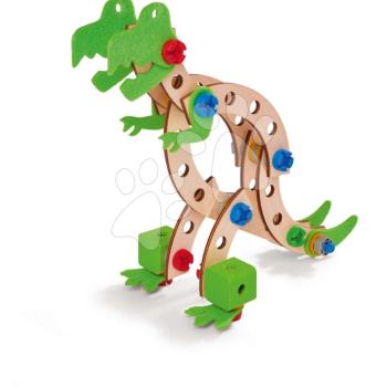 Fa építőjáték Dinosaurus Constructor Eichhorn 3 modell 100 darabos 5 évtől kép