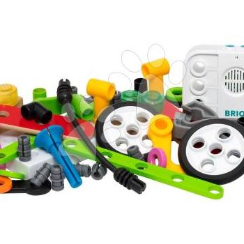 Fa építőjáték hangrögzítéssel Builder Record & Play Set BRIO elektronikus 68 részes szerszámokkal kép