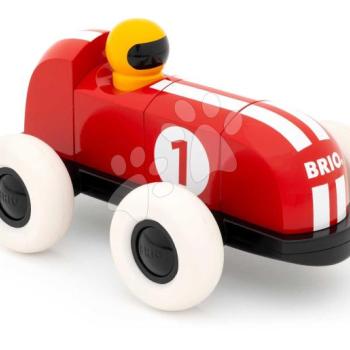 Fa építőjáték Versenyautó Magnetic Race Car BRIO 5 mágneses résszel 12 hó-tól  kép