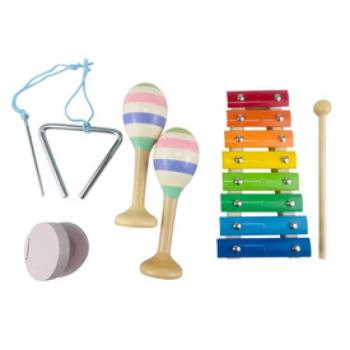 Fa hangszer szett kép