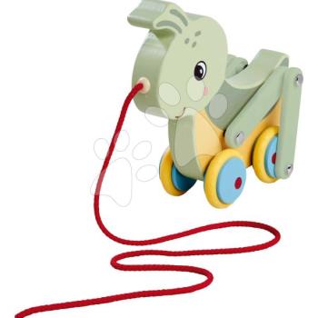 Fa húzható Tücsök Pullback Grasshopper Eichhorn madzaggal és mozgó lábakkal 12 hó-tól kép