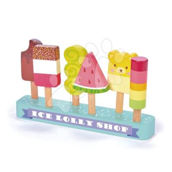 Fa jégkrémek Ice Lolly Shop Tender Leaf Toys 6 fajta az állványon kép