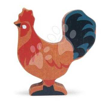 Fa kakas Rooster Tender Leaf Toys  kép