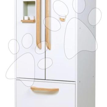 Fa kétszárnyú hűtőszekrény Refridgerator Tender Leaf Toys tárolókkal és jégadagolóval 101 cm magas kép