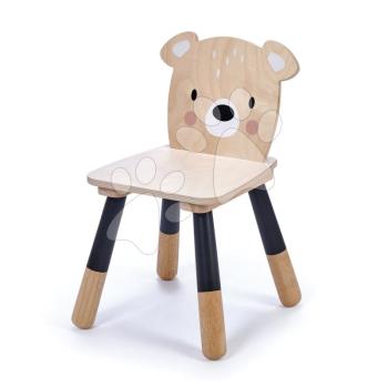 Fa kisszék mackó Forest Bear Chair Tender Leaf Toys gyerekeknek 3 évtől kép