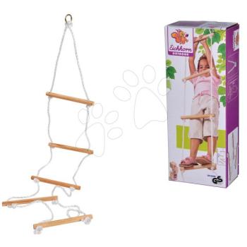 Fa kötéllétra Outdoor Rope Ladder Eichhorn natúr 170 cm hosszú 60 kg teherbírása kép