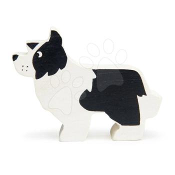 Fa kutyus English Shepherd Dog Tender Leaf Toys  kép